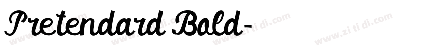 Pretendard Bold字体转换 Pretendard Bold字体转换